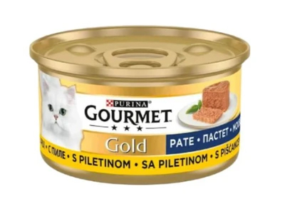 کنسرو گربه Purina Gourmet Gold طعم مرغ (Chicken)